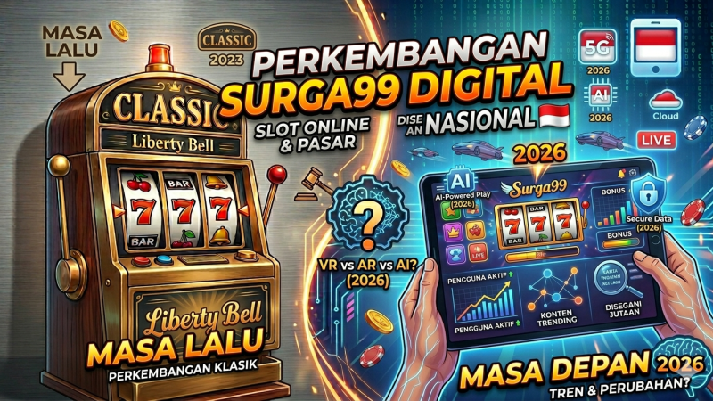Perkembangan Surga99 Slot Online di Era Digital 2026: Tren dan Perubahan Pasar