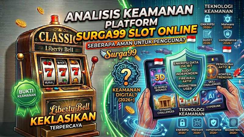Analisis Keamanan Platform Surga99 Slot Online: Seberapa Aman untuk Pengguna?
