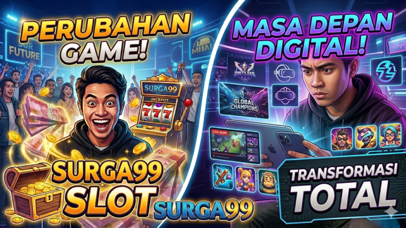 Surga99 Slot Online dan Transformasi Industri Hiburan Digital Modern
