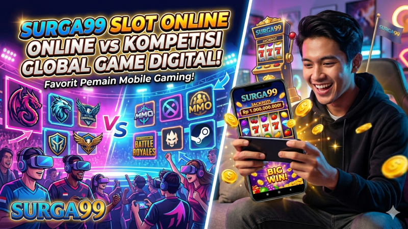 Surga99 Slot Online dan Kompetisi Industri Game Digital Global