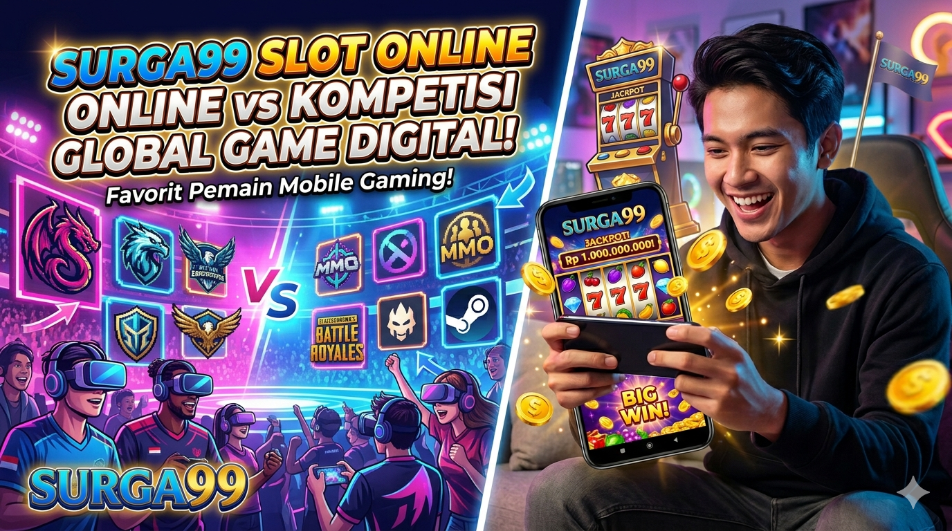 Surga99 Slot Online dan Kompetisi Industri Game Digital Global